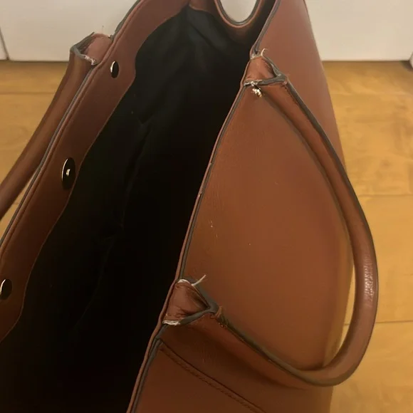 REBECCA MINKOFF brown tote bag H: 11”, L: 14”, W: 4.5” - Picture 5 of 9